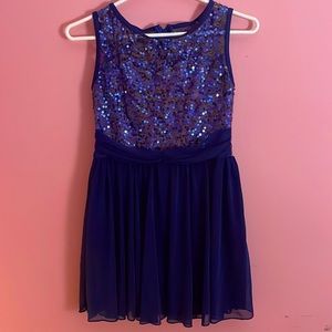 Weissman blue dance (dress) costume